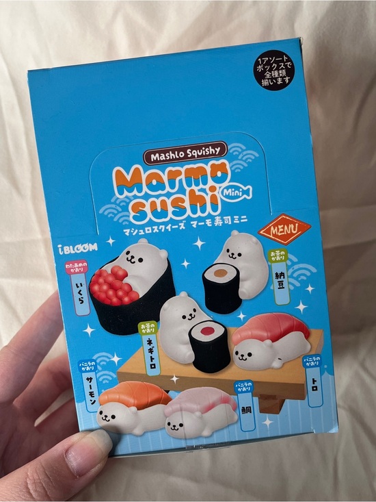 Ibloom Other - NEW iBloom Mashlo Squishy Marmo Sushi (Set of 6)
